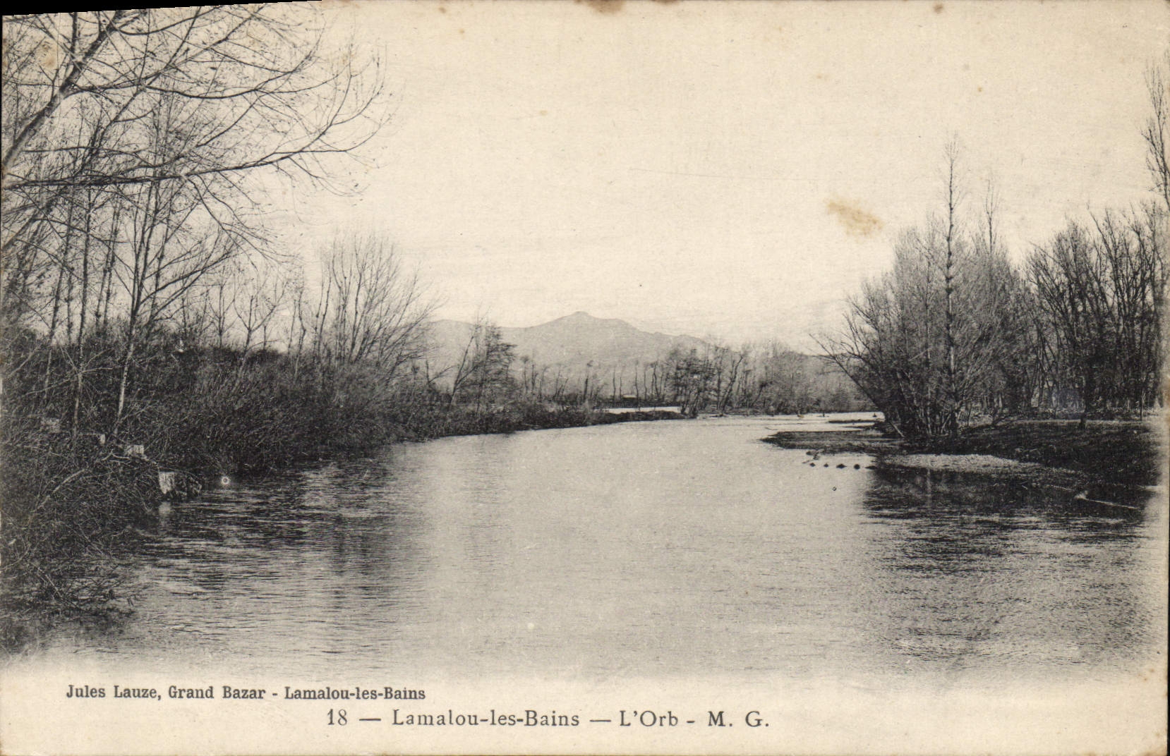 CPA Lamalou les Bains L'Orb 