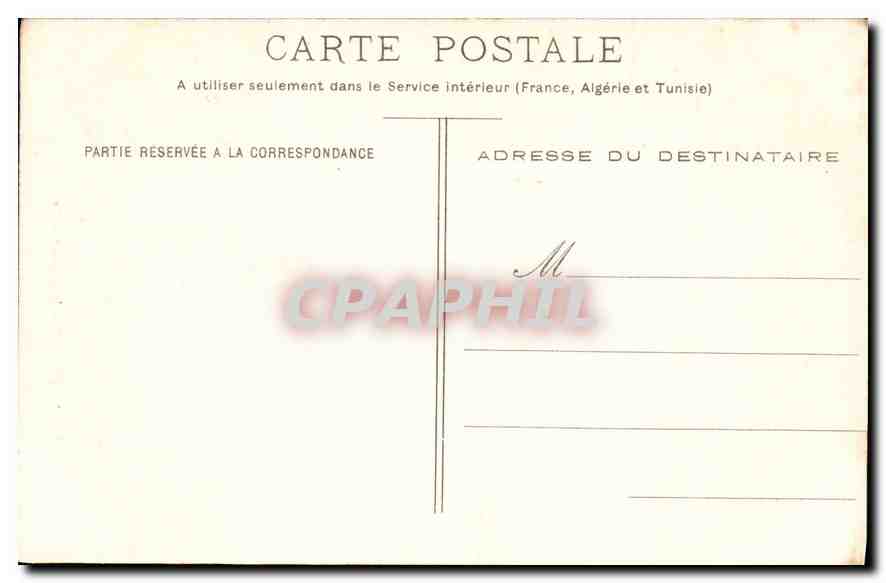 CPA Avignon Jacquemart Le vieux Beffroi  — Rückseite