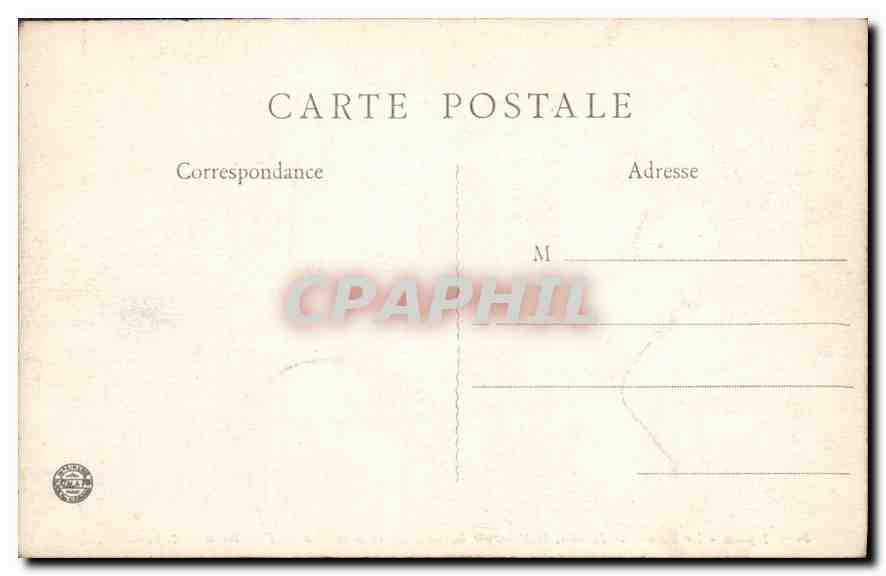 CPA Lyon Le Palais de Justice Cathedrale St Jean  — Verso
