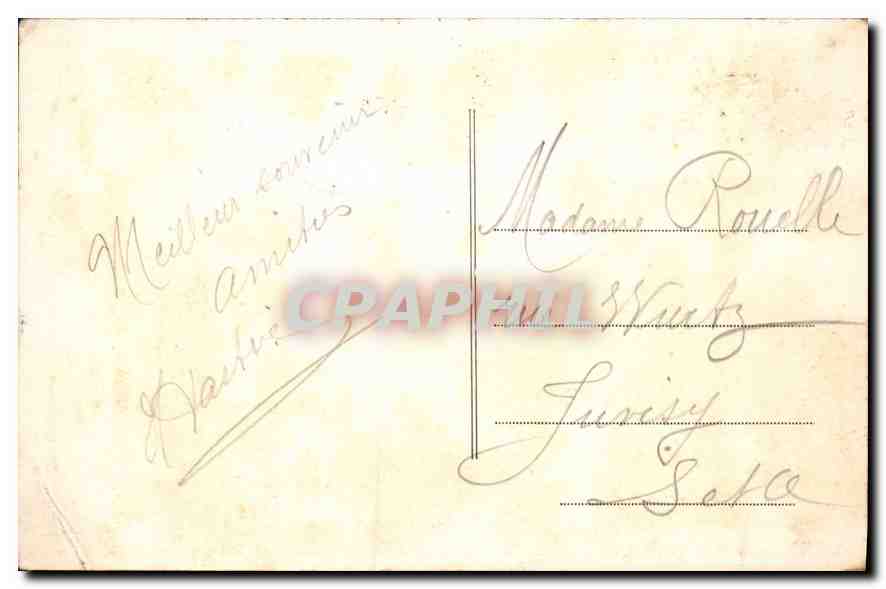 CPA Bourbon Lancy Thermal S et L Vue generale de l'Etablissement Thermal  — Verso