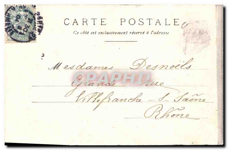 CPA Paris Colonne Vendome  — Rückseite