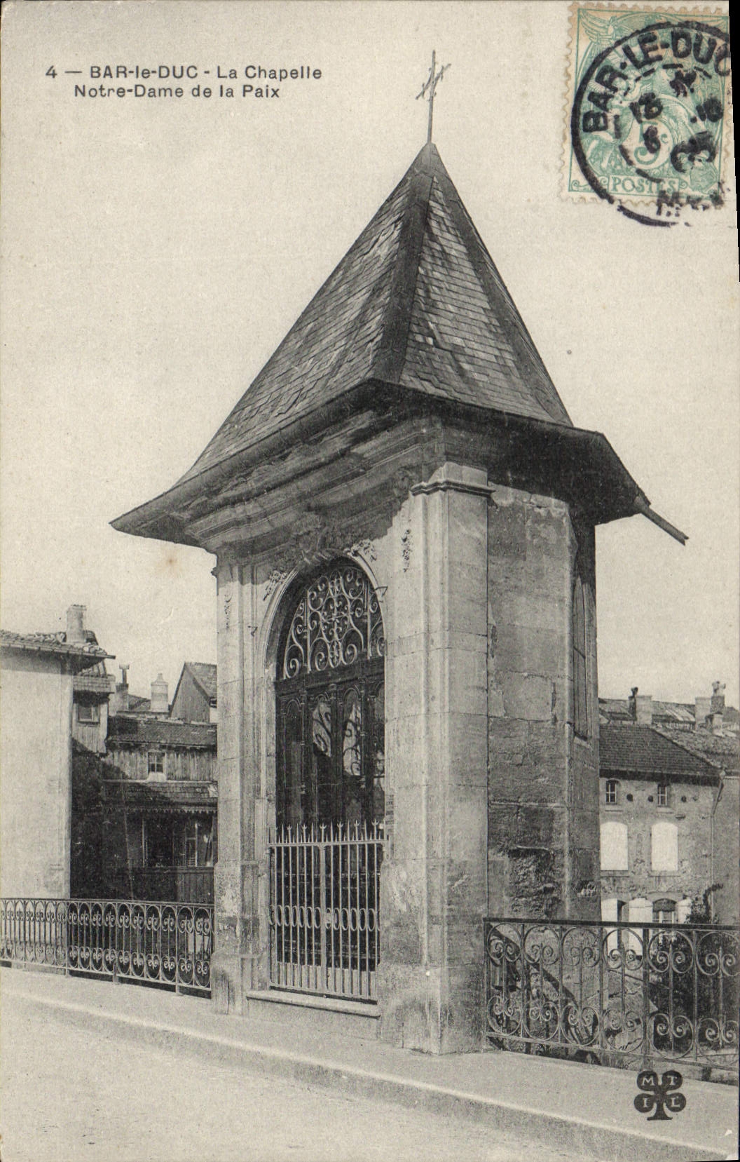 CPA Bar le Duc La Chapelle Notre Dame de la Paix 