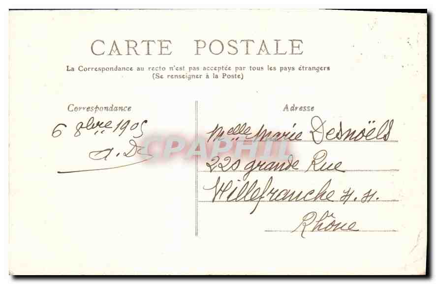 CPA Bar le Duc La Chapelle Notre Dame de la Paix  — Rückseite