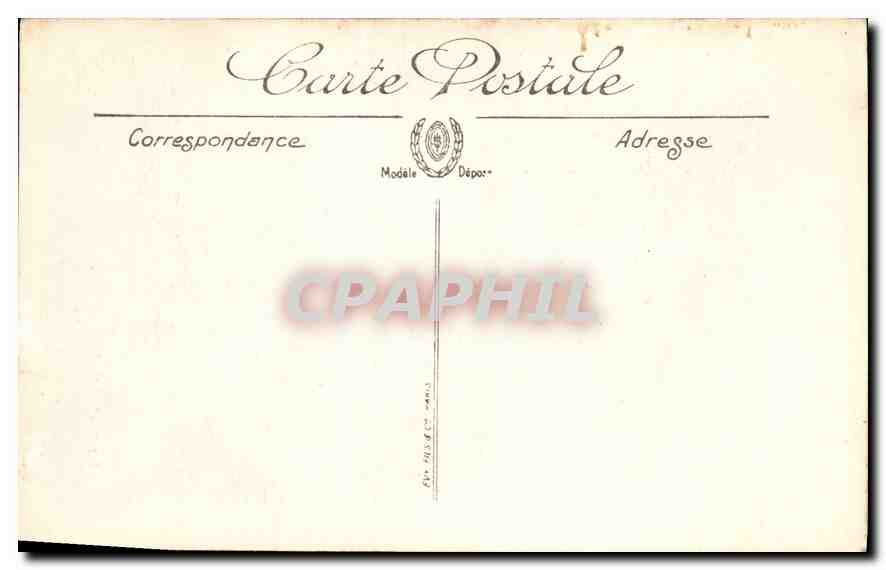 CPA Provence Les Baux Post Tenebras Lux  — Verso