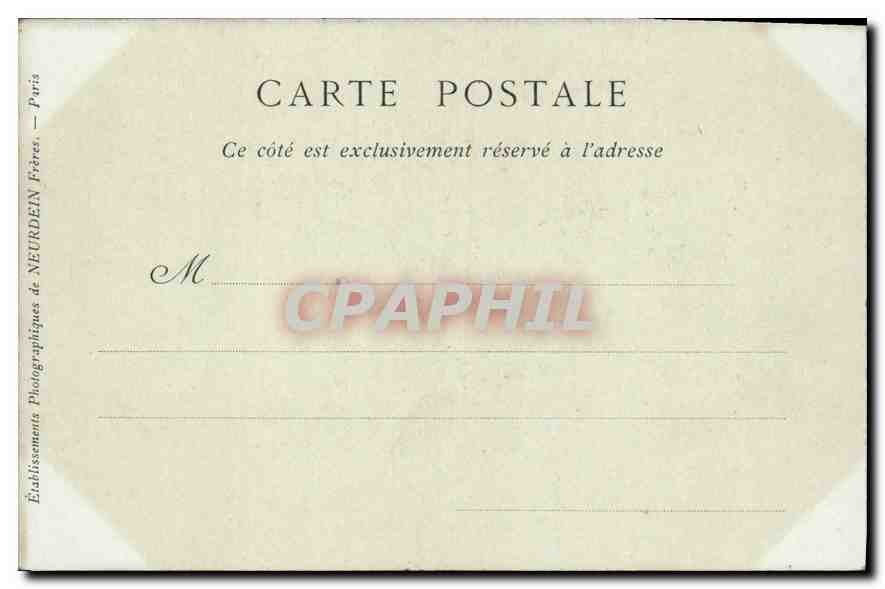CPA Parc de Versailles Le Bassin de Latone le Tapis Verl et le Grand Canal  — Rückseite