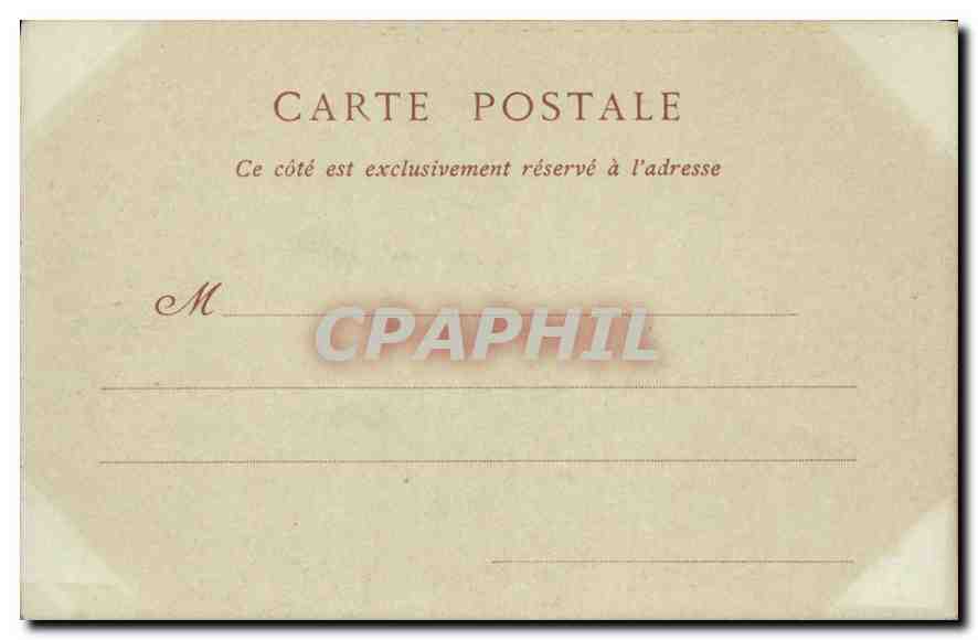 CPA Parc du Petit Trianon Le Tempe de l'Amour  — Rückseite