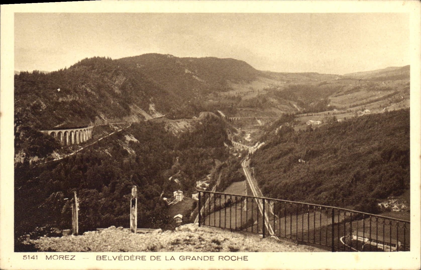 CPA Morez Belvedere de la Grande Roche 