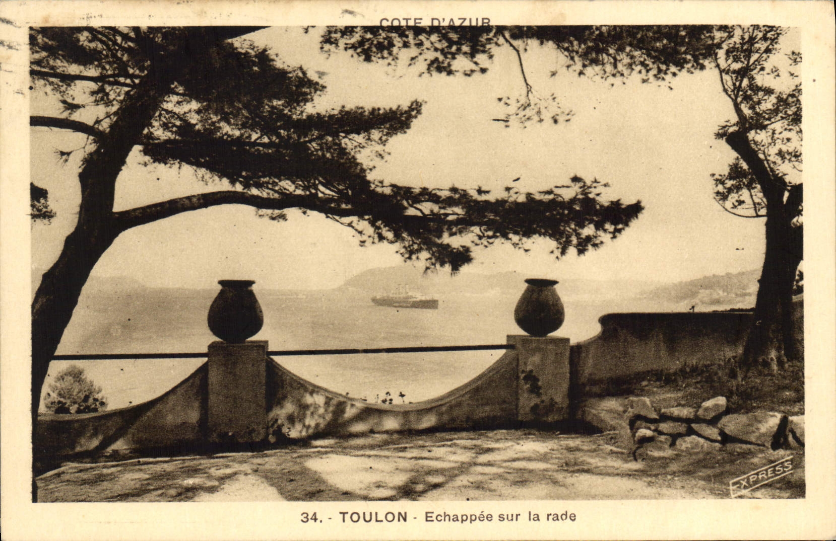 Toulon - Echappée sur la rade — Côte d'Azur, Éditeur Express