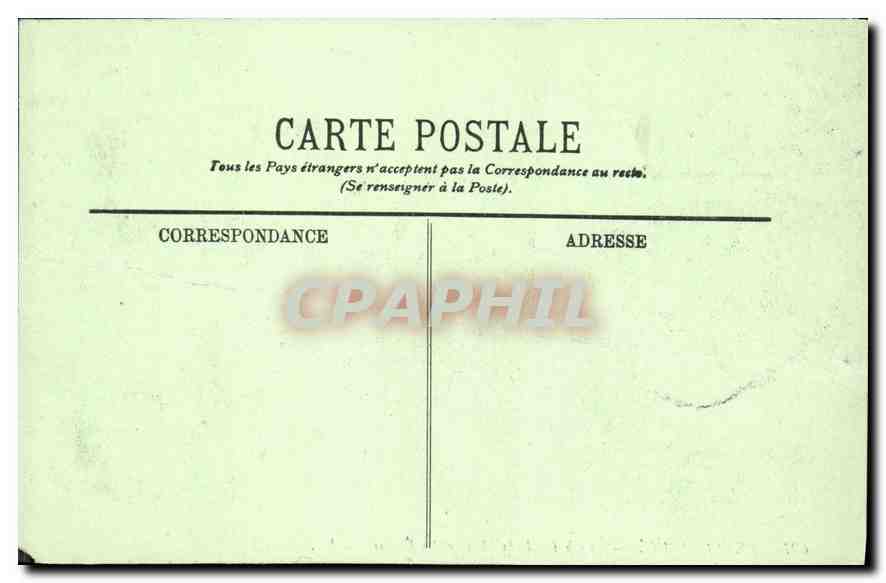 CPA Le Dauphine La Chaine de la Meije et les Eorins  — Rückseite