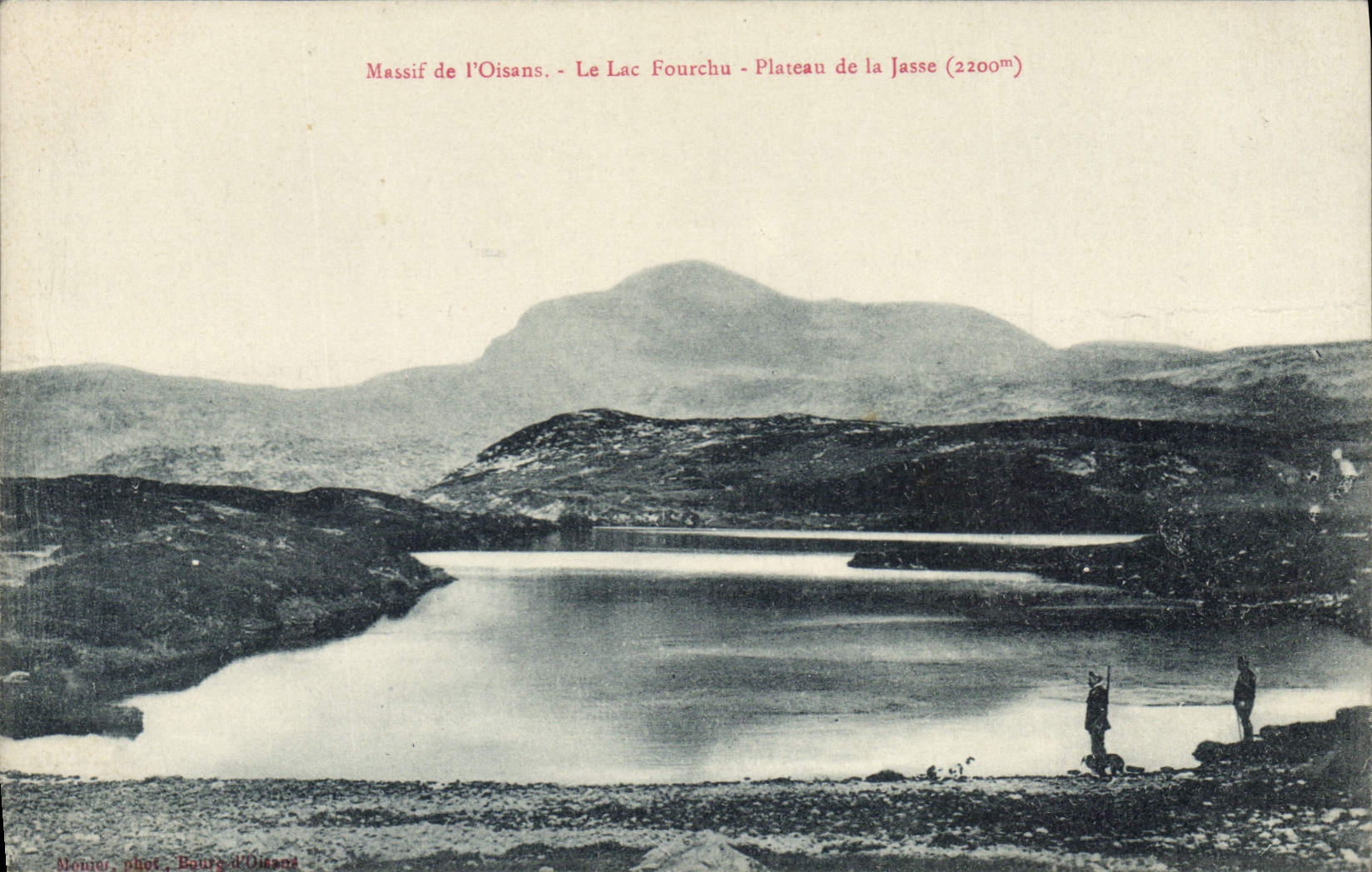 Massif de l'Oisans - Le Lac Fourchu - Plateau de la Jasse (2200m) — Momeur, phot. Bourg d'Oisans
