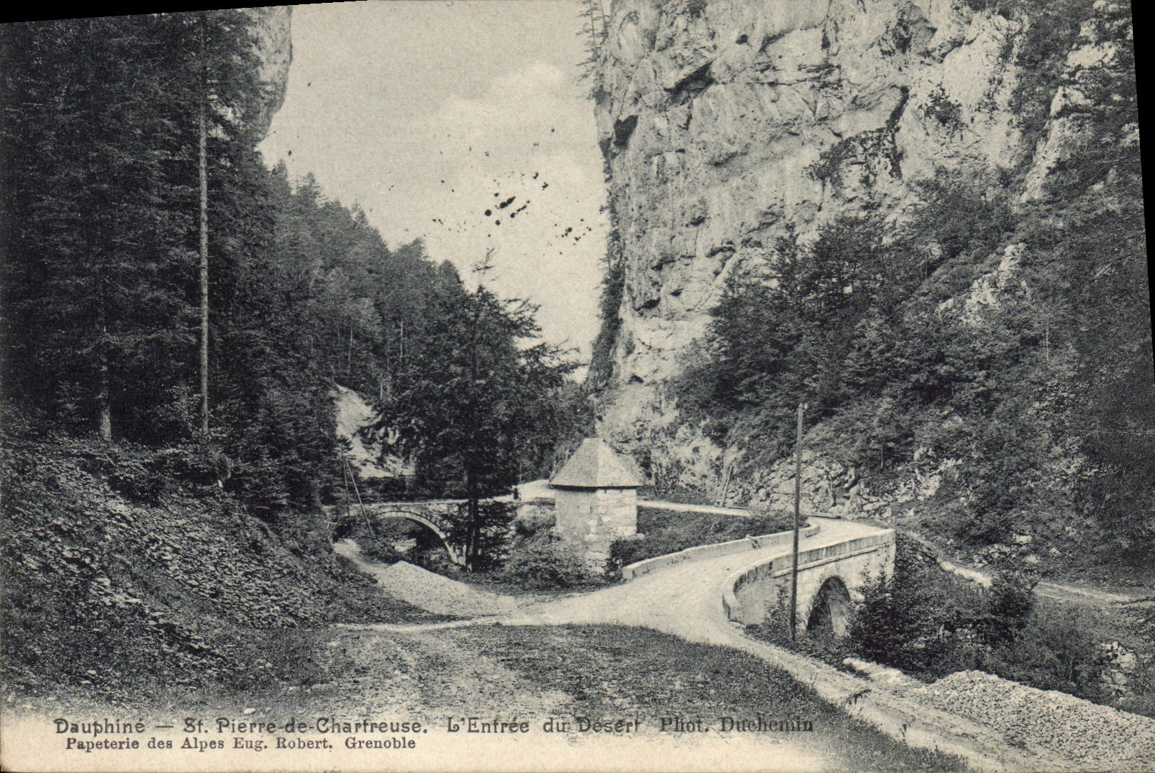 CPA Dauphine St Pierre de Chartreuse Entree du Dosert  