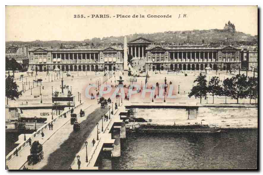 CPA Paris Place de la Concorde 