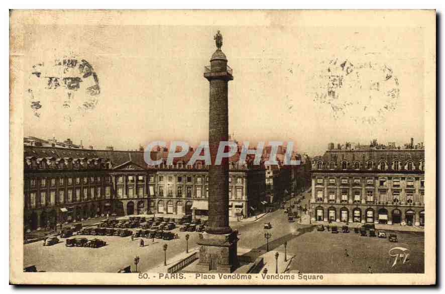 CPA Paris Place Vendome