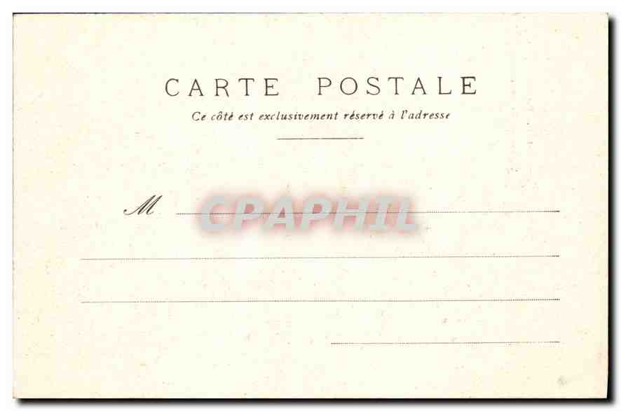 CPA Paris Eglise de la Sorbonne  — Rückseite