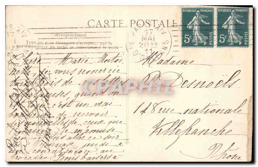 CPA Paris La Place de la Concorde D'abord appelee Place Louis XV  — Rückseite