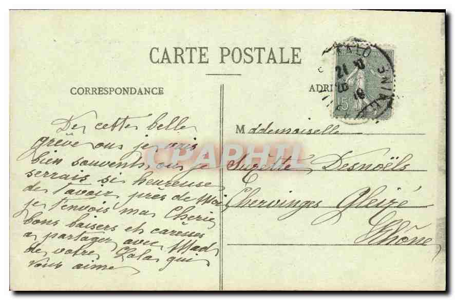 Saint-Malo — Côte d'Émeraude, Remparts et Porte des Champs-Vauverts — G. F. — n° 2566 — Reverso