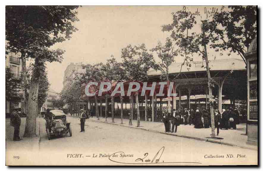 Vichy — Le Palais des Sources — Collections ND. Phot. n°109