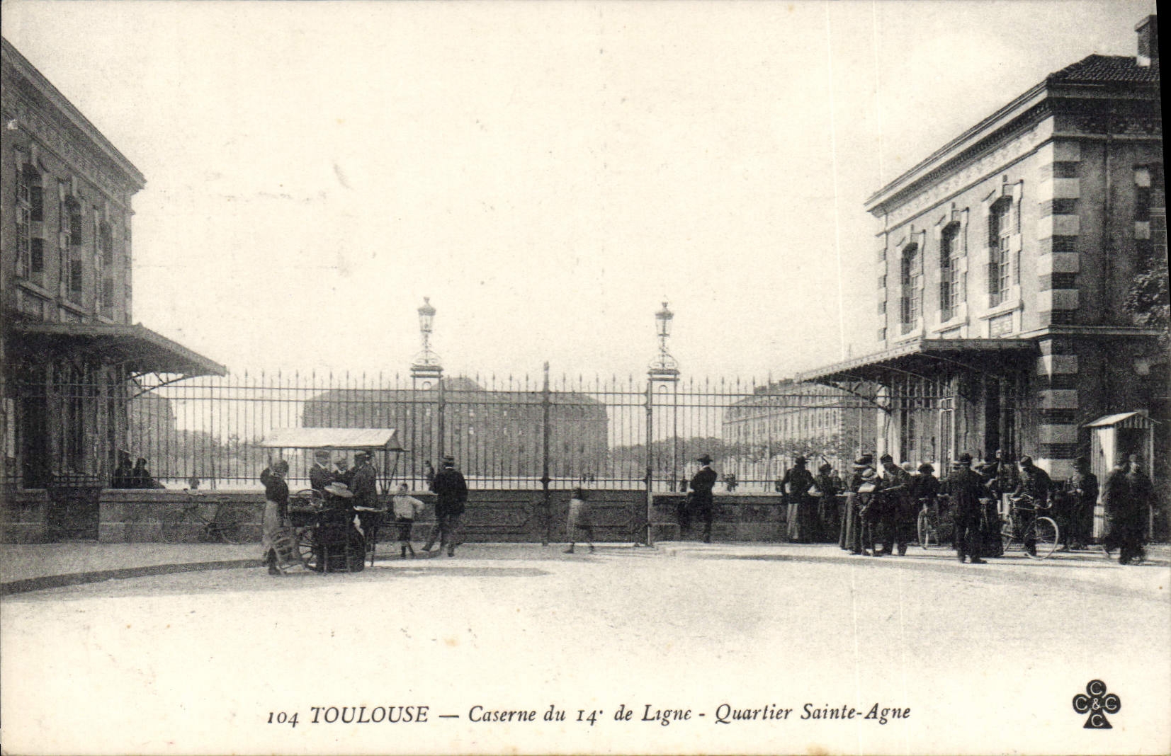 Toulouse — Caserne du 14e de Ligne - Quartier Sainte-Agne — C.G.E.