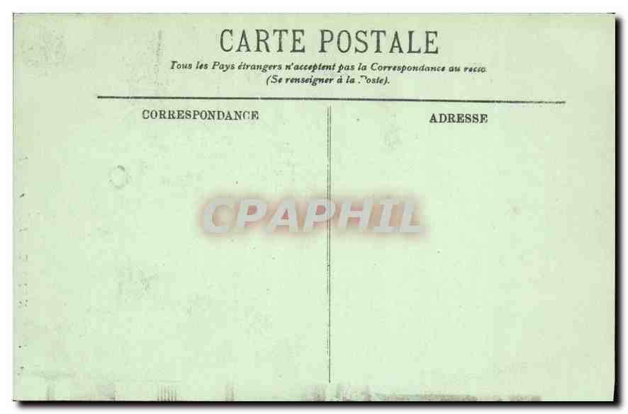 CPA Le Mont Dore l'Eglise  — Verso