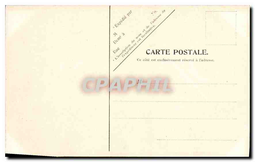 CPA Lyon Place de la Republique et Monument Carnot  — Verso