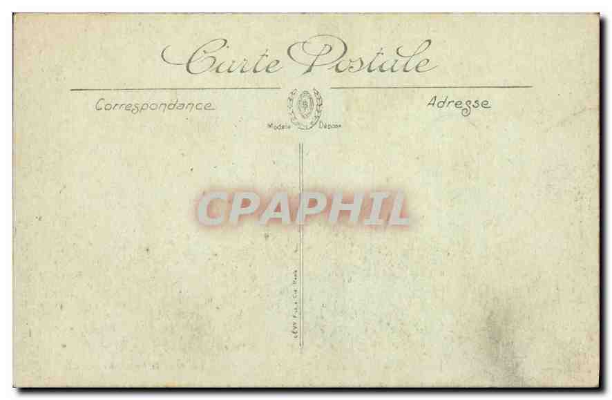 CPA Biarritz Le Rocher de la Vierge et la Passerelle  — Rückseite