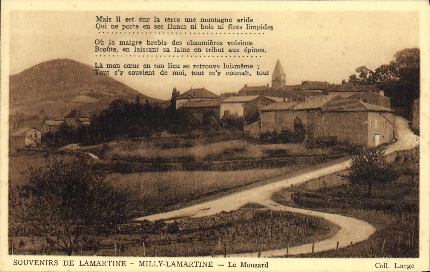 CPA Milly Lamartine Le Monsard 