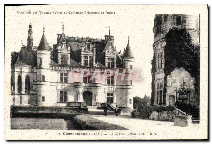 CPA Chenonceaux I et L Le Chateau 