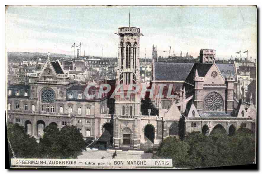 S^²-GERMAIN-LAUXERROIS — Édité par le BON MARCHE — PARIS