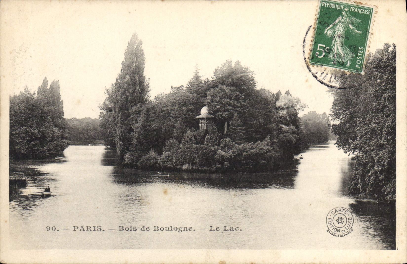 CPA Paris Bois de Boulogne 