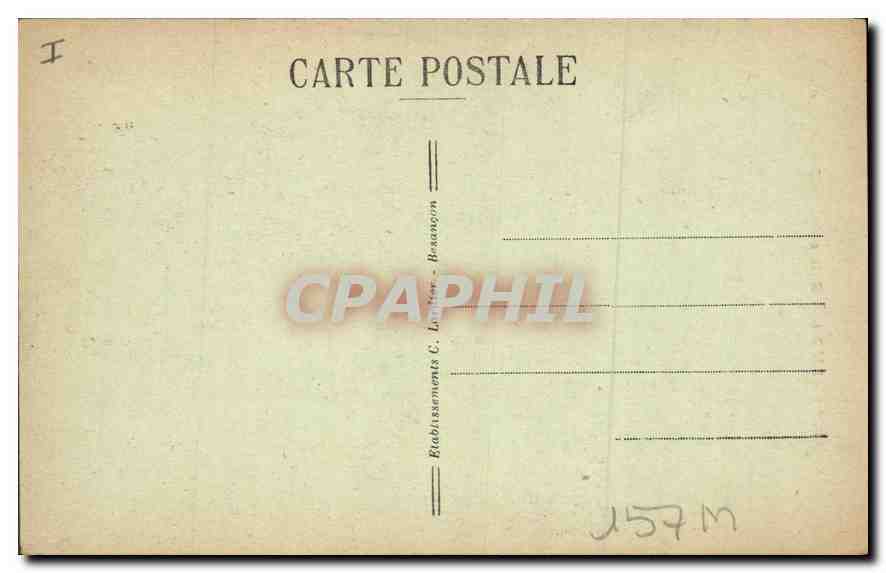 CPA Dijon Eglise Saint Michel  — Verso