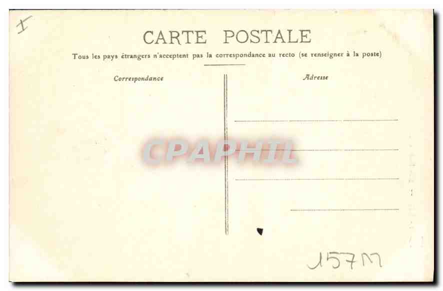 CPA Dijon Eglise Notre Dame  — Rückseite