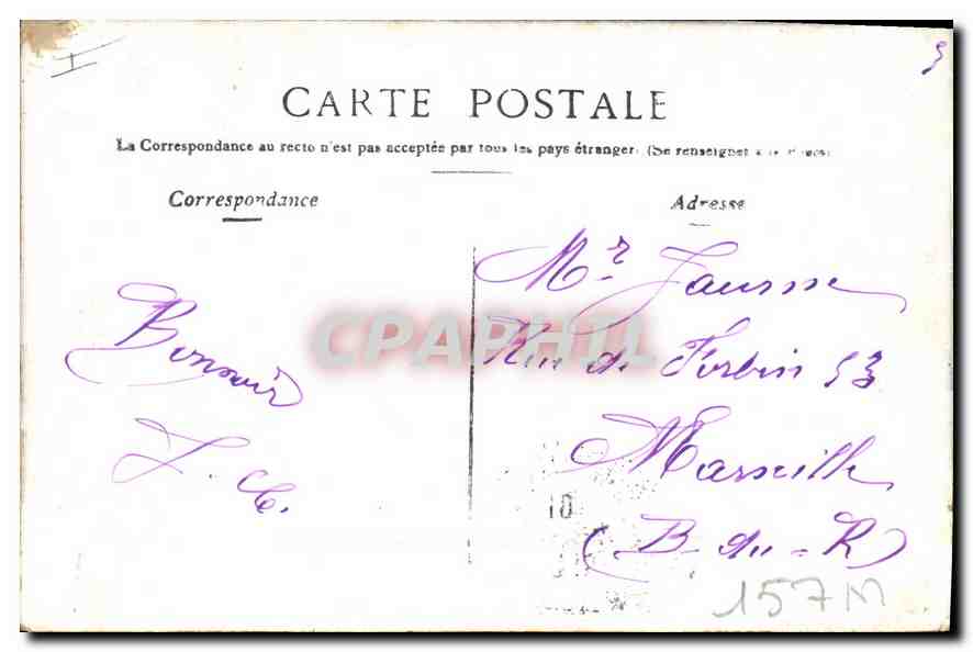 CPA Dijon Tombeaux des Ducs de Bourgogne  — Rückseite
