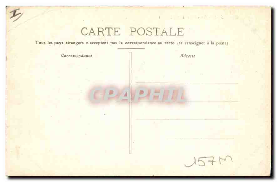 CPA Dijon Theatre municipal  — Verso