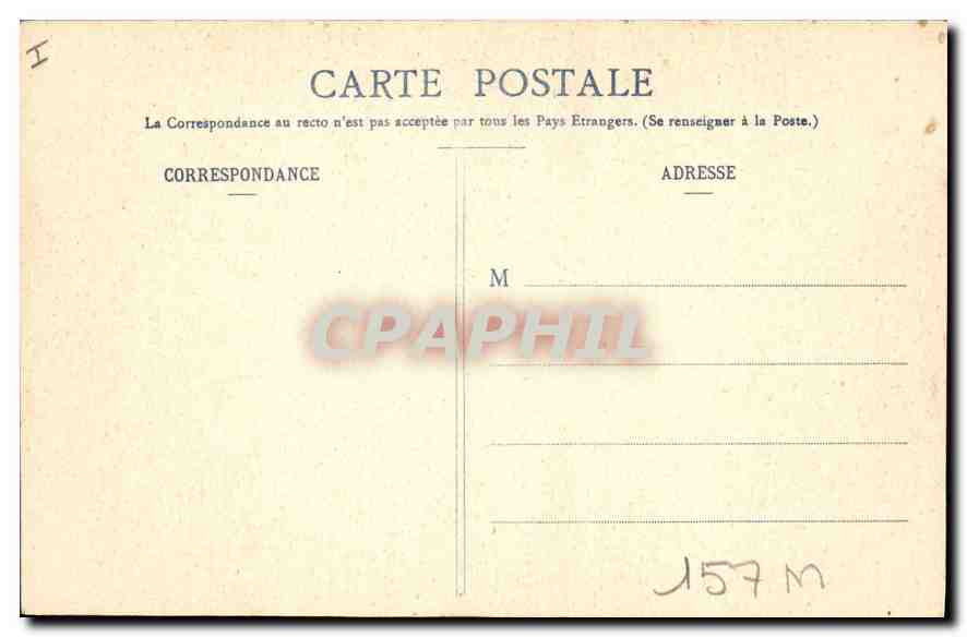 CPA Dijon Eglise Notre Dame  — Verso