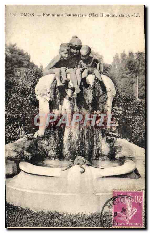 CPA Dijon Fontaine Jeunesses Max Blondal 