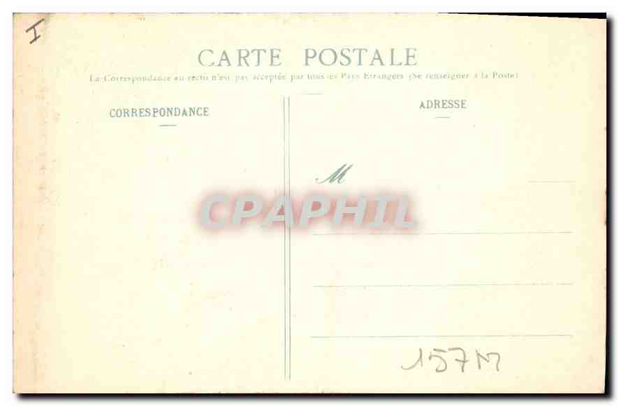 CPA Dijon Abside de l'Eglise Saint Benigne  — Verso
