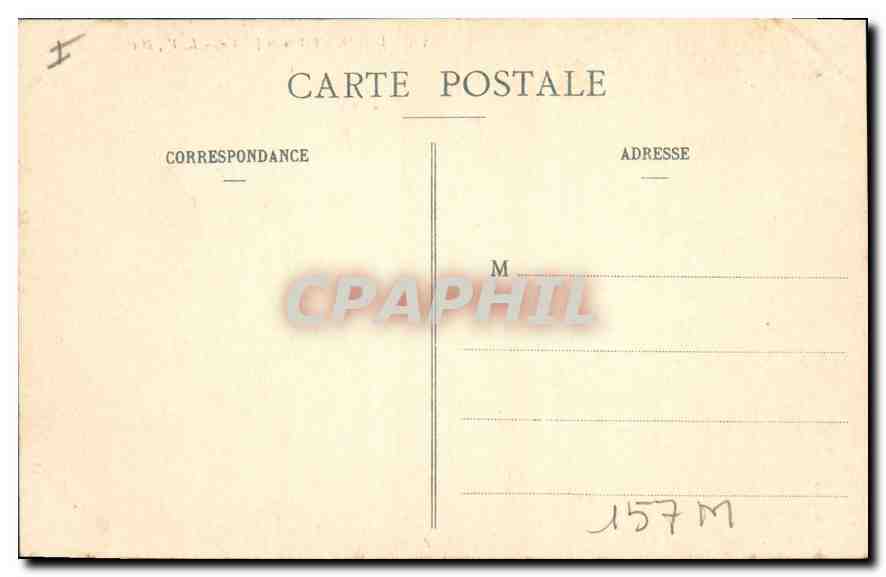 CPA Dijon palais de justice  — Rückseite