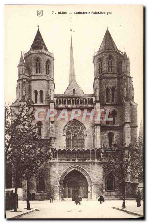 CPA Dijon cathedrale Saint Benigne 