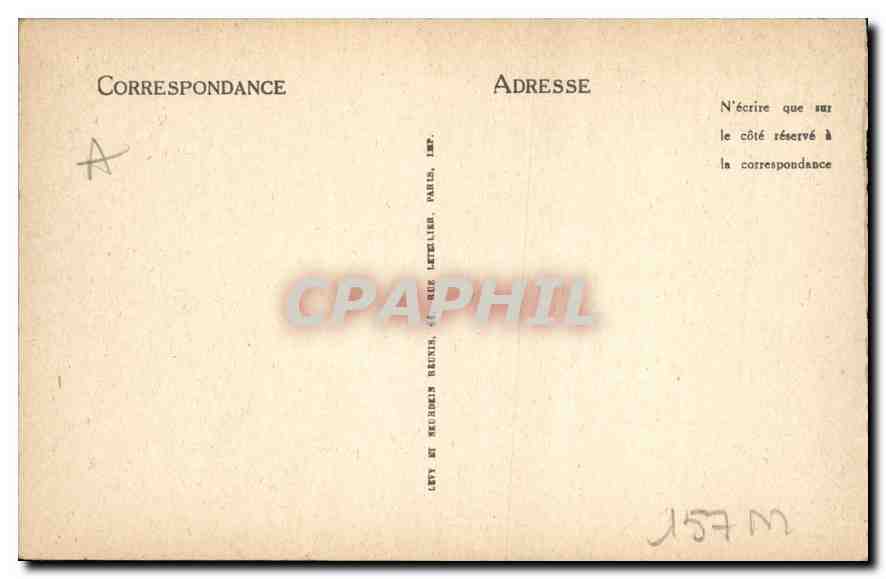CPA Dijon la Gare de Dijon Ville  — Rückseite