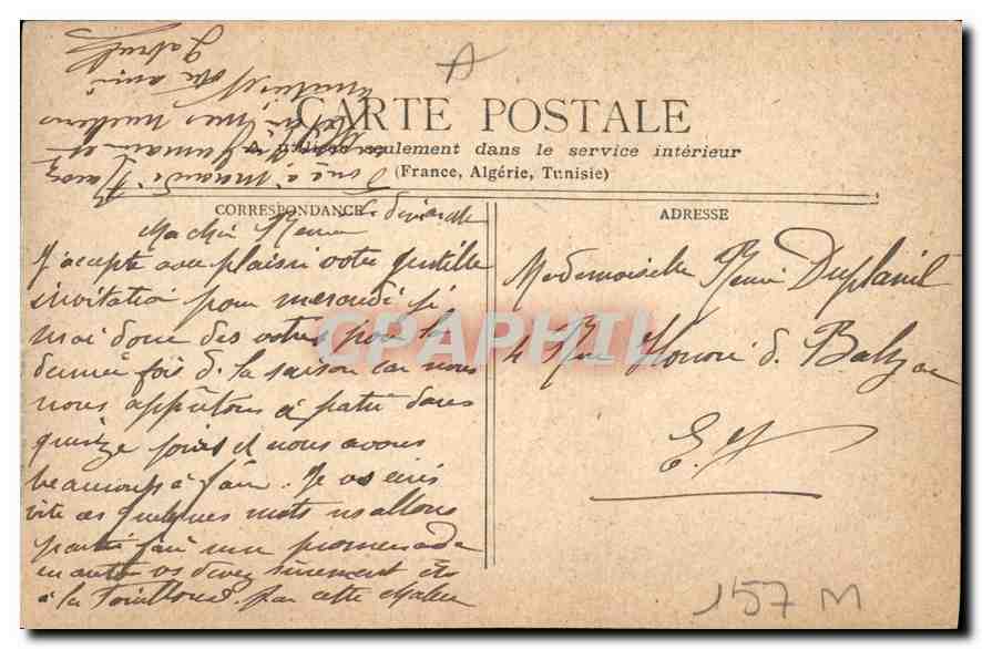 CPA Dijon tombeaux des Ducs de Bourgogne  — Rückseite
