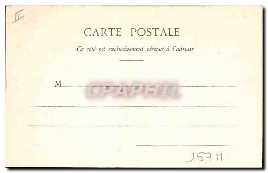 CPA Dijon cours du parc  — Rückseite