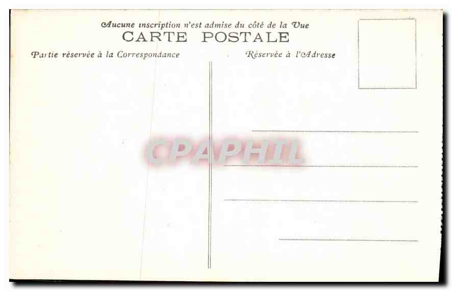 CPA Biarritz B P casino Bellevue  — Verso