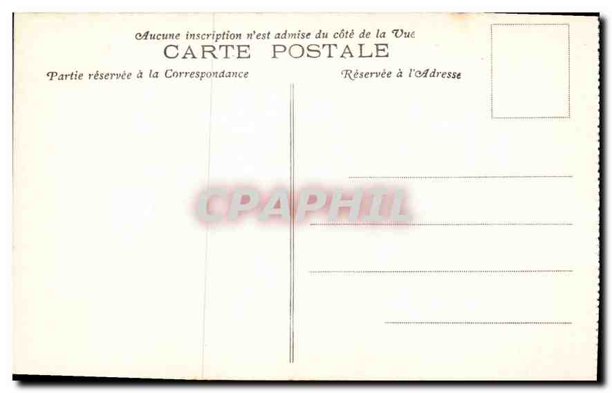 CPA Biarritz B P port des Pecheurs eglise Sainte Eugenie hotel d'Angleterre casino Bellvue et casino — Verso