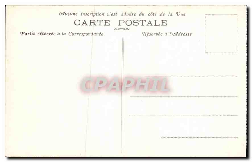 CPA Biarritz B P Golfe de Gascogne maison des pecheurs et sa Vielle Tour  — Verso