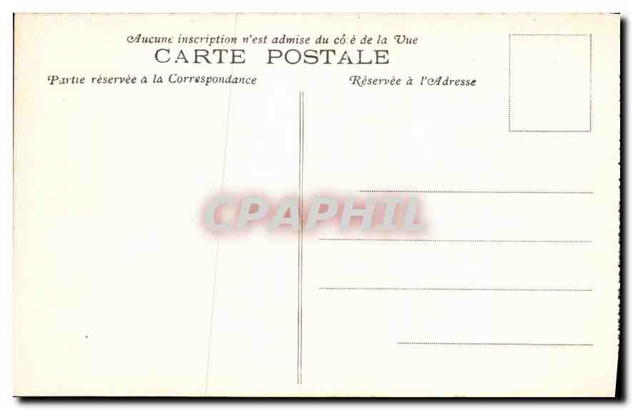 CPA Biarritz B P cote des Basques  — Rückseite