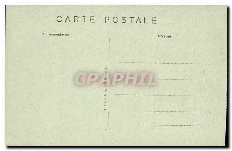 CPA Vendome L et Ch l'hotel de ville Mon Hist XV S et le pont sur le Loir  — Rückseite
