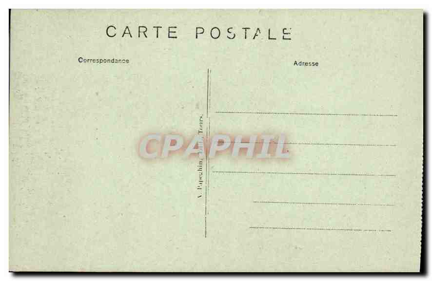 CPA Vendome L et Ch la Caisse d'Epargne  — Rückseite