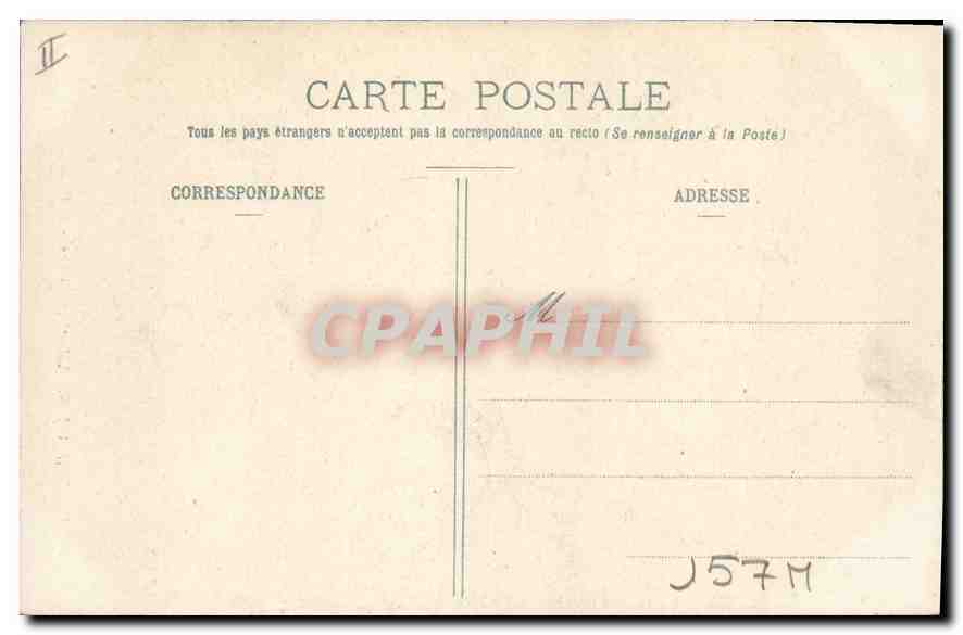 CPA Dijon Eglise Notre Dame  — Verso