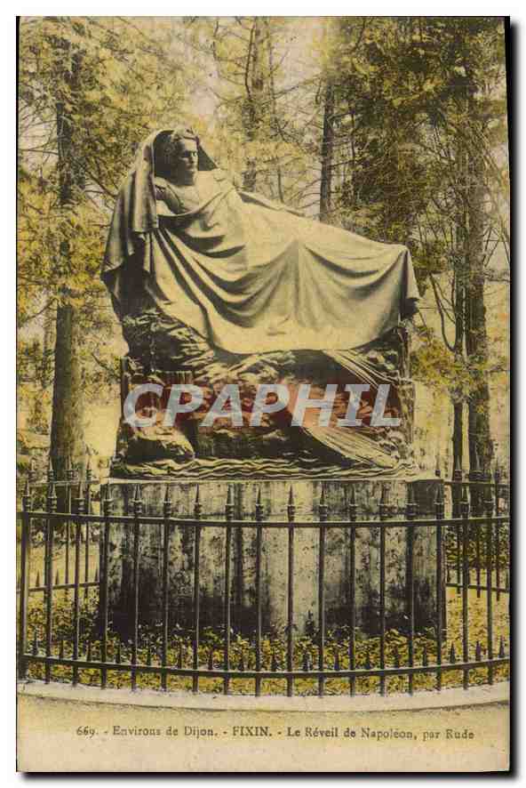 Le Réveil de Napoléon, par Rude — Environ de Dijon — Fixin — n° 669