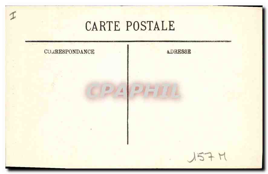 CPA Dijon le Porche du palais de justice  — Rückseite